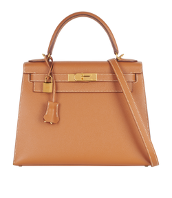 Kelly II Sellier 28 Epsom 37 Gold, Hermès - Designer